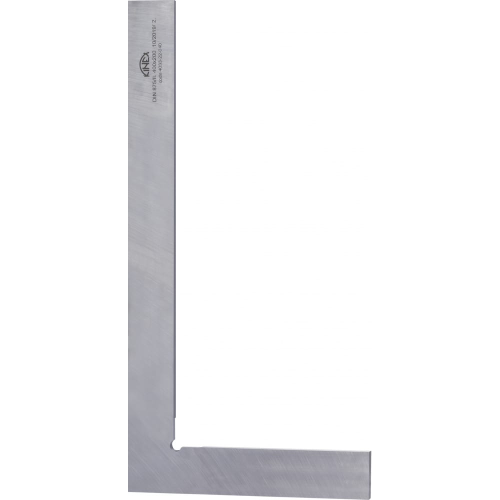 

Kinex Угольник поверочный 400х200 мм, Класс 2, Тип УП, DIN875 4033-22-040