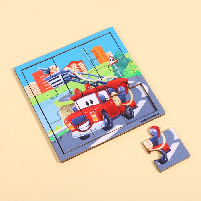 

Пазл «Пожарная машина»