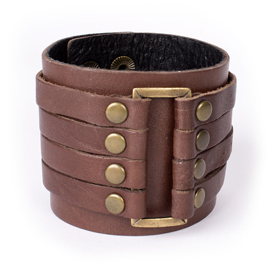 

Браслет из натуральной кожи р.22 Gentlz GHM020, GHM020