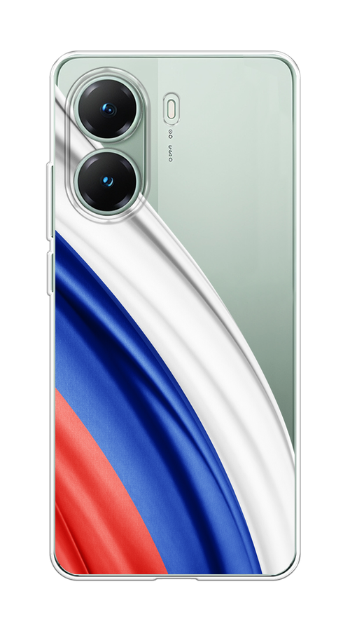 

Чехол на Poco X7 Pro Флаг России уголок, Белый;синий;красный;прозрачный, 324050-1