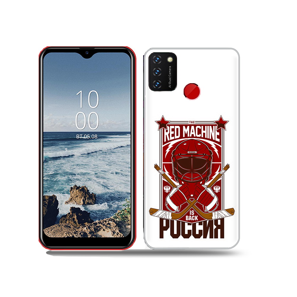 

Чехол MyPads Tocco для BQ 6631G Surf хоккей россия, Прозрачный, Tocco