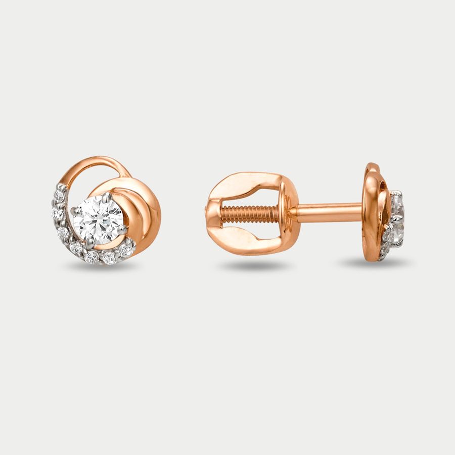 

Серьги из золота с фианитом GOLD CENTER 003152-1102, 003152-1102