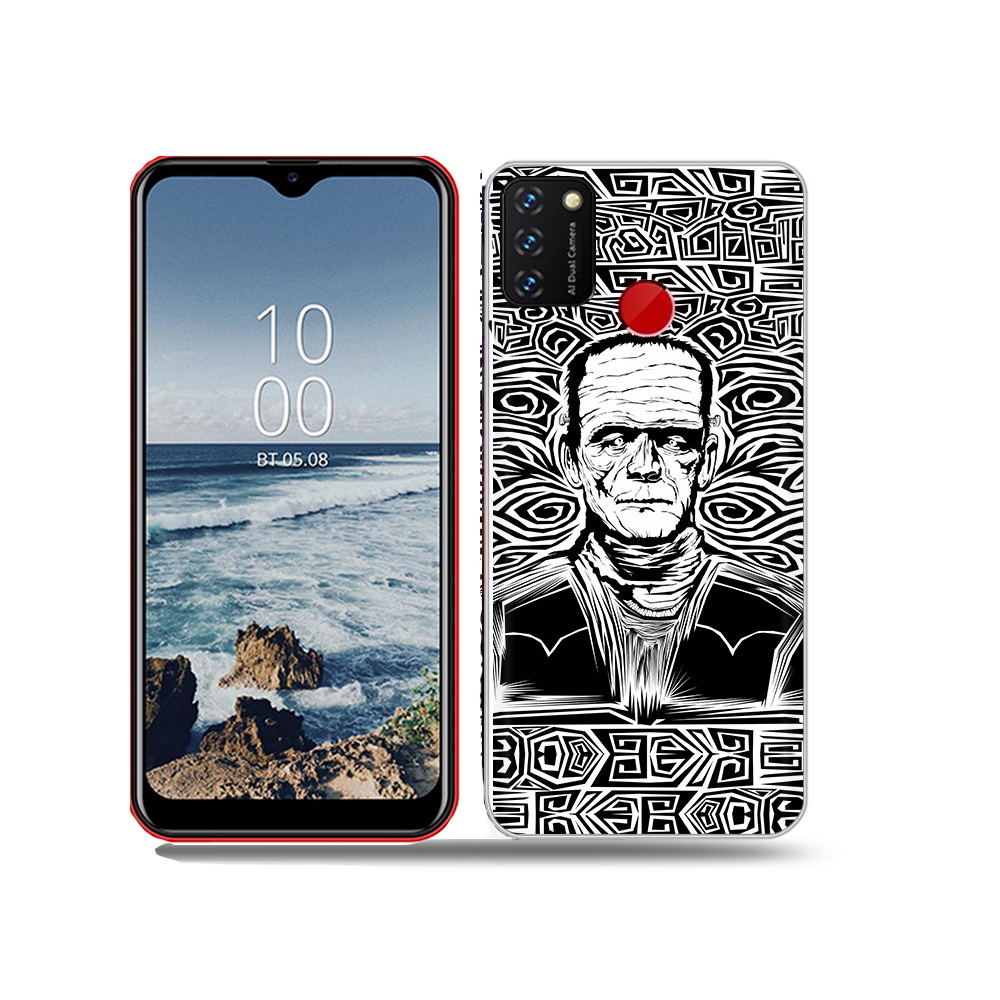 

Чехол MyPads Tocco для BQ 6631G Surf франкенштейн черно белый, Прозрачный, Tocco
