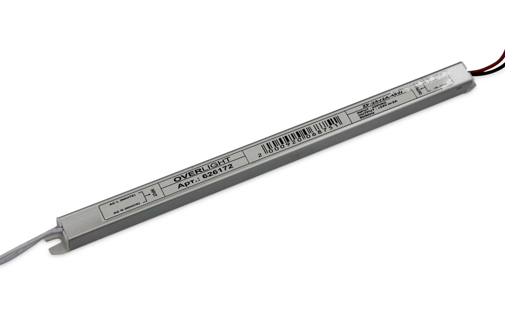 

Блок питания ZF-48-24 (24V 48W 2A IP20), ZF-48-24 (24V, 48W, 2A, IP20)