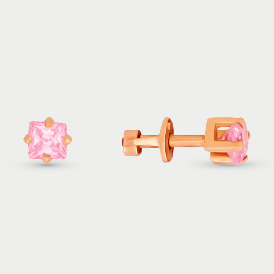 

Серьги из золота с фианитом GOLD CENTER 73058, 73058