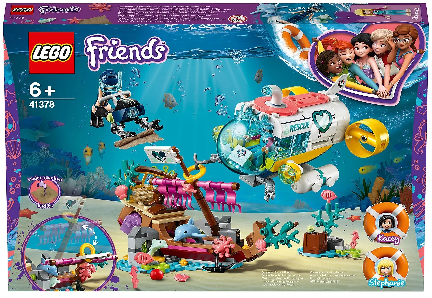 

Конструктор LEGO Friends 41378 Спасение дельфинов