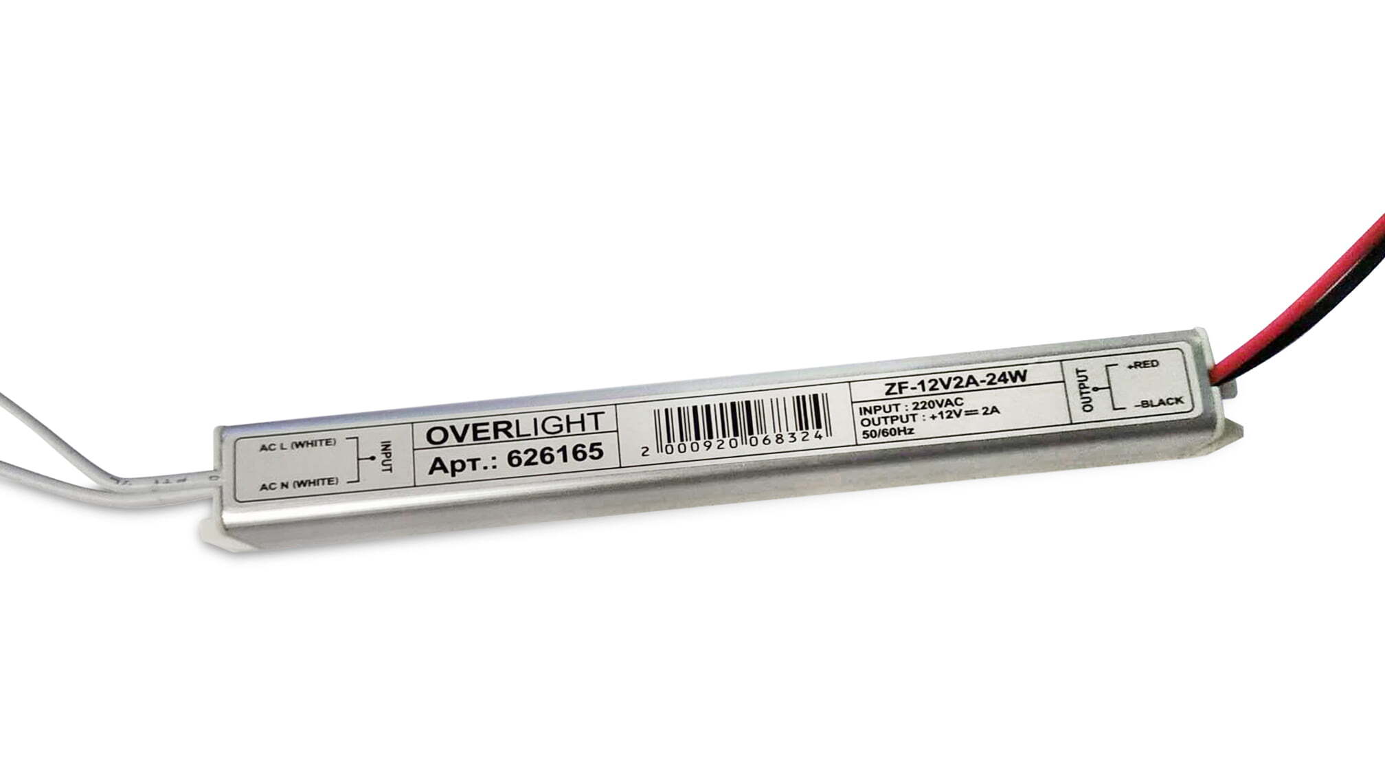 

Блок питания ZF-24-12 (12V 24W 2A IP20), ZF-24-12 (12V, 24W, 2A, IP20)