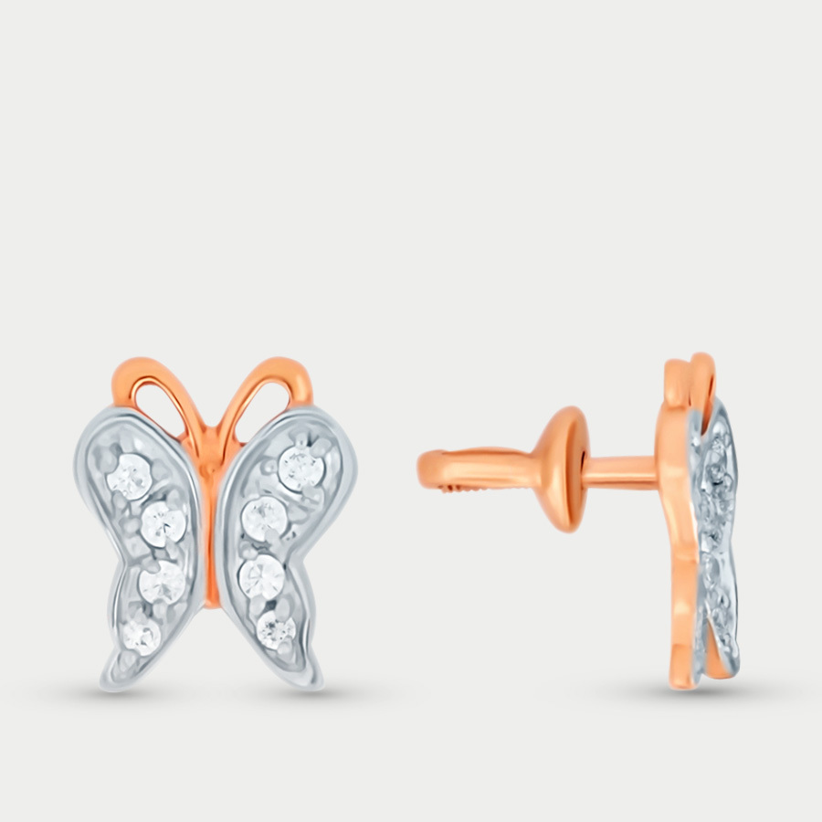 

Серьги из золота с фианитом GOLD CENTER РС1656, РС1656