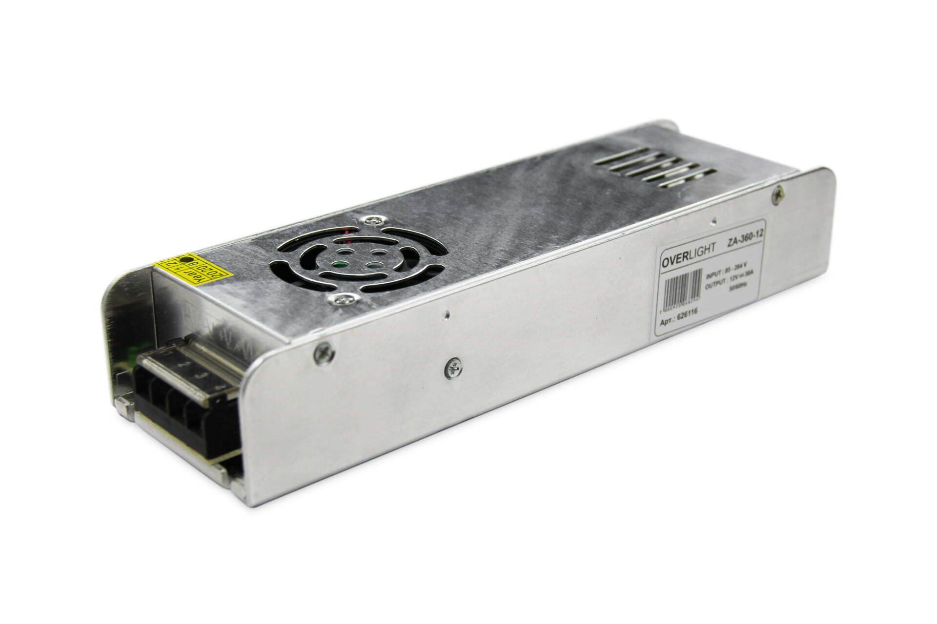 

Блок питания ZA-360-12 (12V,360W 30A IP20), ZA-360-12 (12V,360W, 30A, IP20)