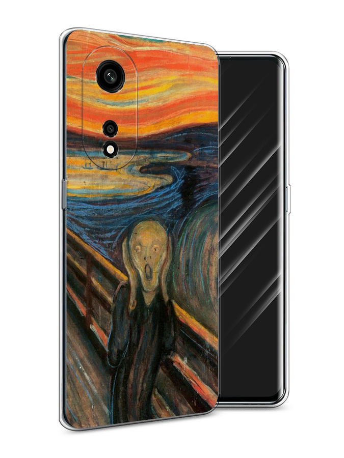 

Чехол Awog на Oppo A1 Pro "Крик", Оранжевый;синий;серый, 2512250-9