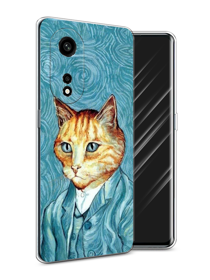 

Чехол Awog на Oppo A1 Pro "Кот Ван Гог", Голубой;коричневый, 2512250-2