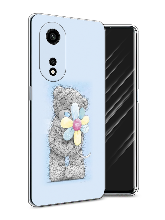 

Чехол Awog на Oppo A1 Pro "Me to you с ромашкой", Голубой;серый;желтый, 2512250-2