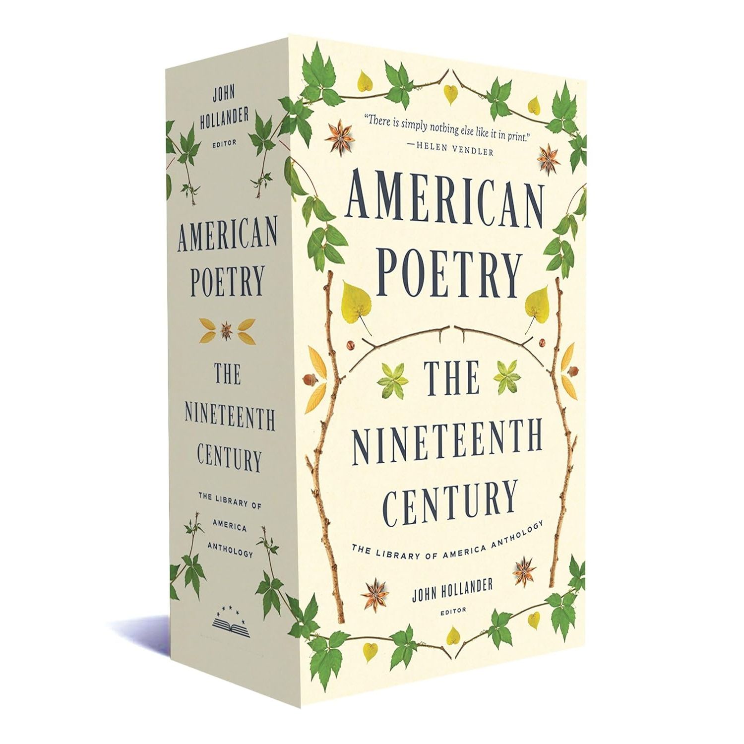 

American Poetry: The Nineteenth Century: The Library of America Anthology. Hollander John
