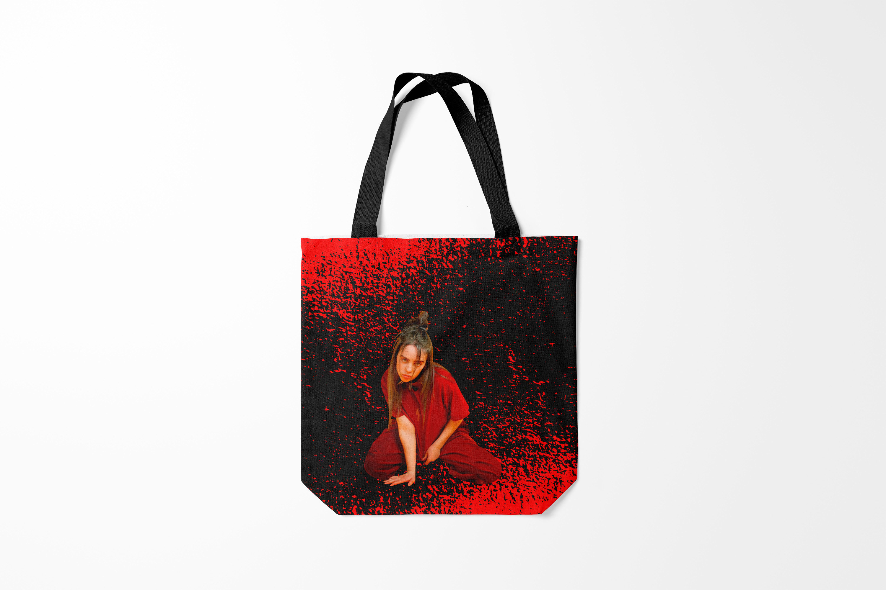 

Сумка шoппер унисекс Burnettie Billie Eilish Eilish., черный, Billie Eilish Eilish.
