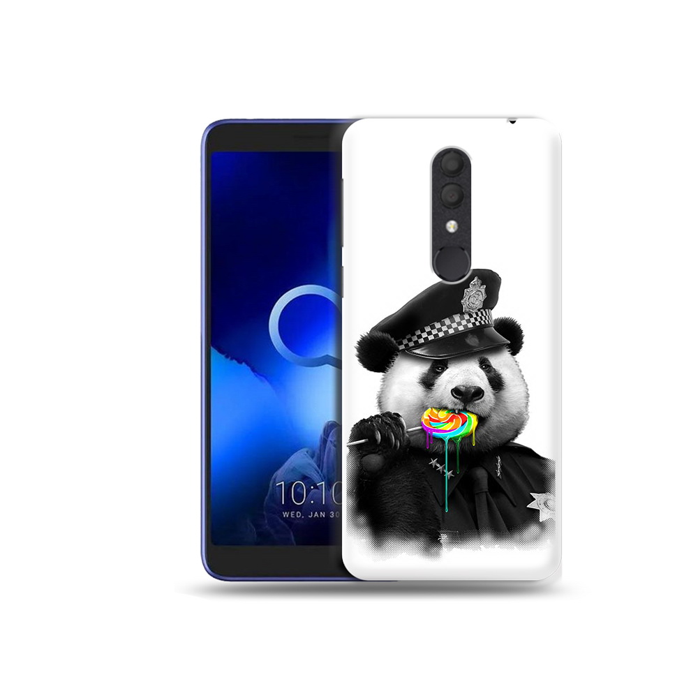 

Чехол MyPads Tocco для Alcatel 1X Панда полиция (PT133941.659.130), Прозрачный, Tocco