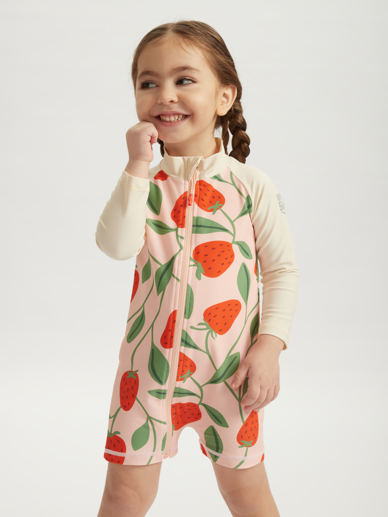 

Купальник слитный детский Happy Baby 50654, розовый, 92, 50654
