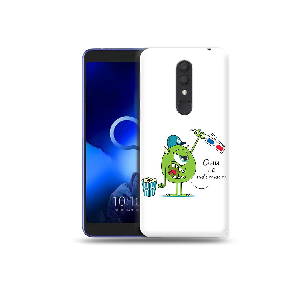 

Чехол MyPads Tocco для Alcatel 1X Очки не работают (PT133941.659.129), Прозрачный, Tocco