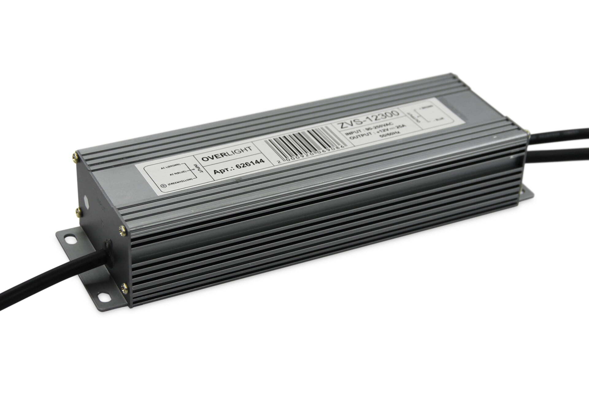 

Блок питания ZVS-300-12 (12V, 300W, 25A, IP67), ZVS-300-12 (12V, 300W, 25A, IP67)