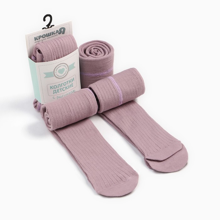 

Крошка Я Колготки детские Крошка Я BASIC LINE, рост 86-92 см, розовый, 9498427