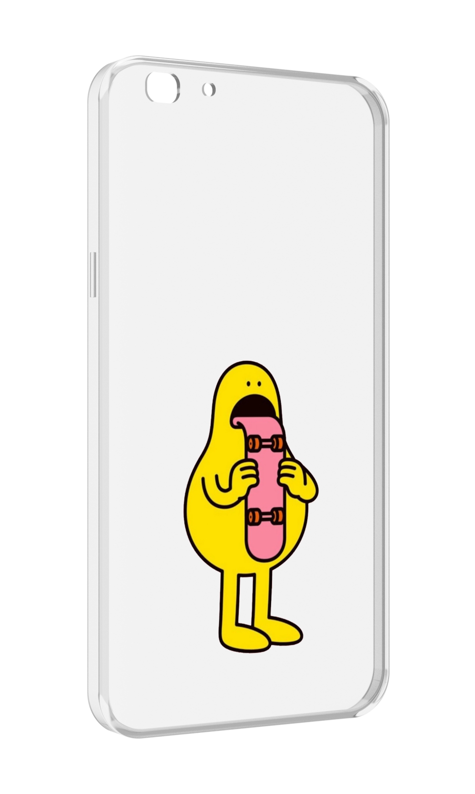 

Чехол MyPads язычок скейтер для Oppo A77/F3 (2017 год), Прозрачный, Tocco