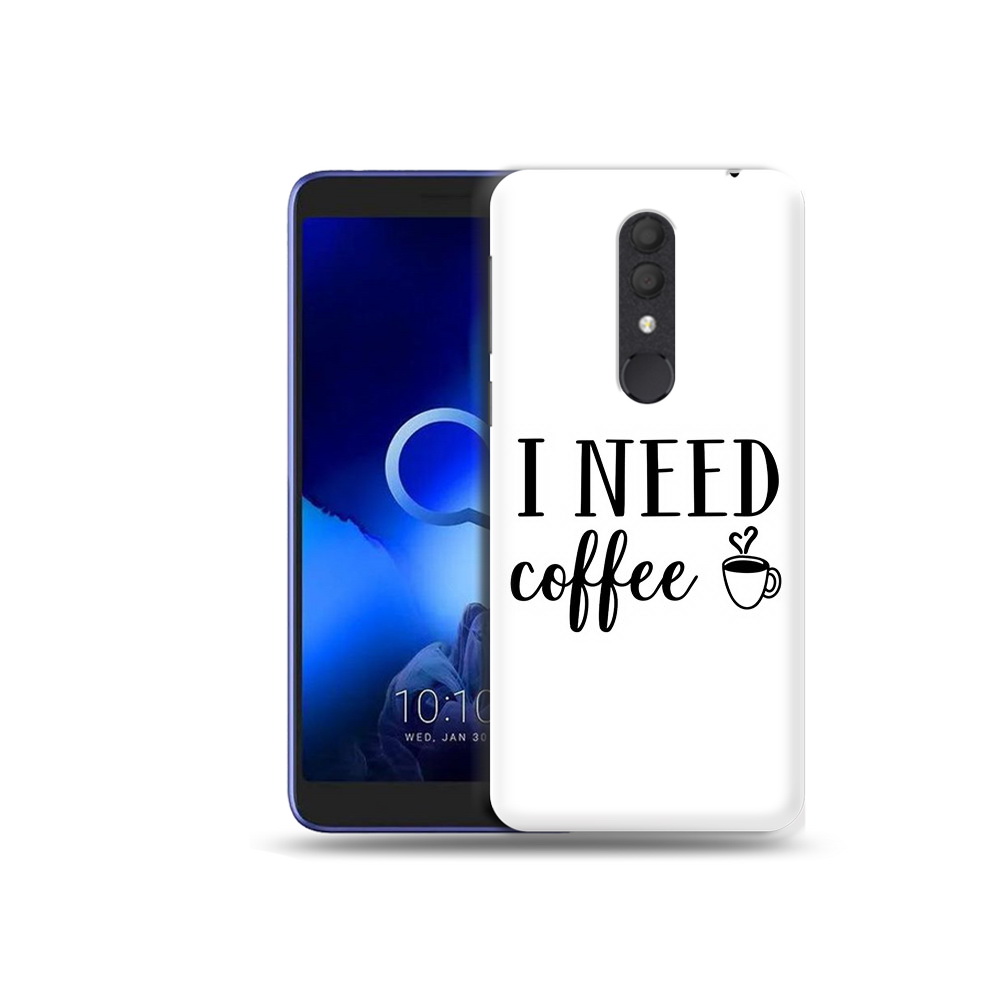 

Чехол MyPads Tocco для Alcatel 1X Мне нужен кофе (PT133941.659.121), Прозрачный, Tocco