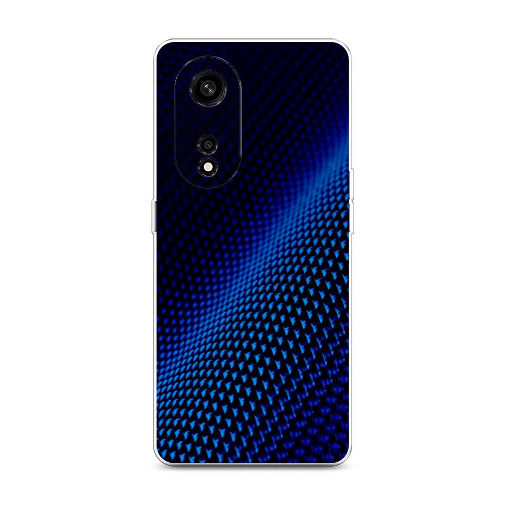 

Чехол Awog на Oppo A1 Pro "Синий карбон", Черный;синий, 2512250-3