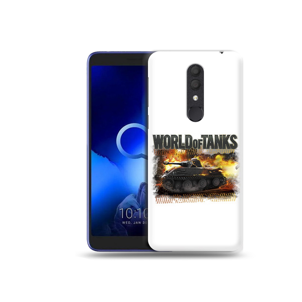 

Чехол MyPads Tocco для Alcatel 1X Мир танков-2 (PT133941.659.118), Прозрачный, Tocco