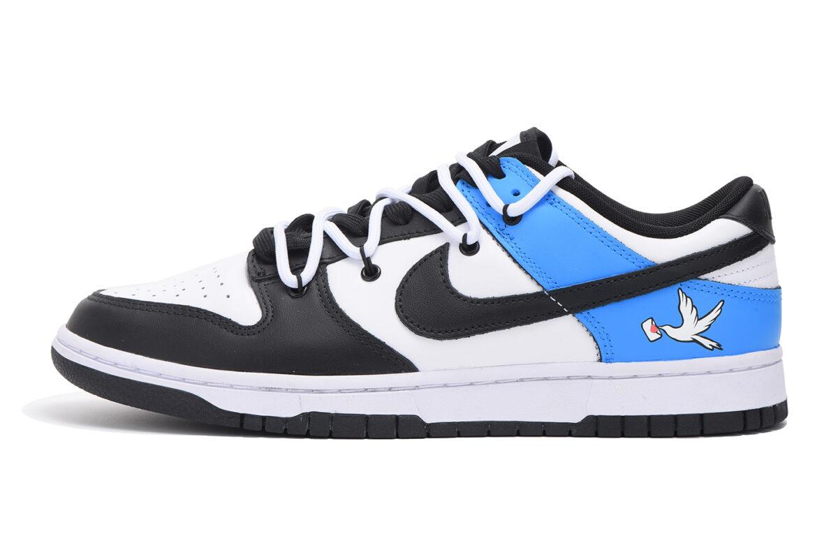 

Кеды унисекс Nike Dunk Low белые 40 EU, Белый, Dunk Low