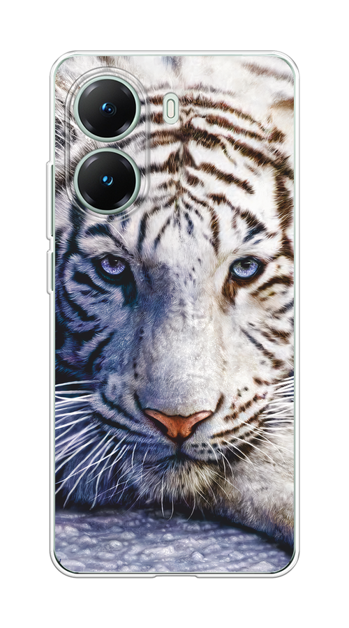 

Чехол на Poco X7 Pro Бенгальский тигр, Коричневый;белый, 324050-1