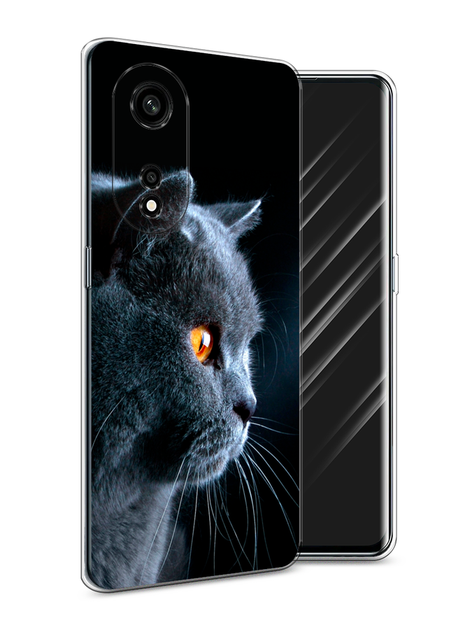 

Чехол Awog на Oppo A1 Pro "Благородный кот британец", Черный;серый;оранжевый, 2512250-2
