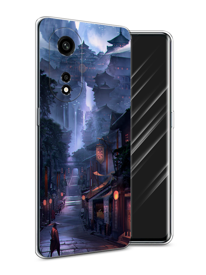 

Чехол Awog на Oppo A1 Pro "Одинокий самурай", Синий;черный;коричневый, 2512250-10