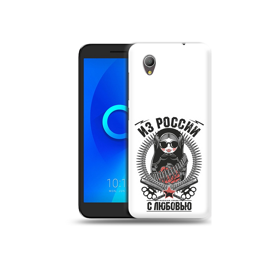 

Чехол MyPads Tocco для Alcatel 1 Из России с любовью (PT227134.658.91), Прозрачный, Tocco