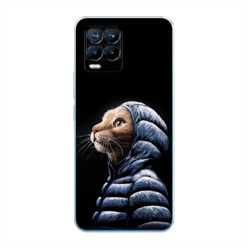 

Чехол Awog на Realme 8/8 Pro "Кот в капюшоне", Разноцветный, 255550-2