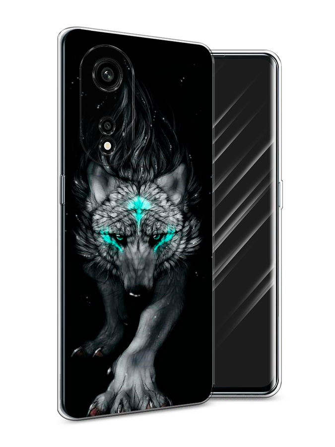 

Чехол Awog на Oppo A1 Pro "Волшебный волк", Черный;серый, 2512250-2