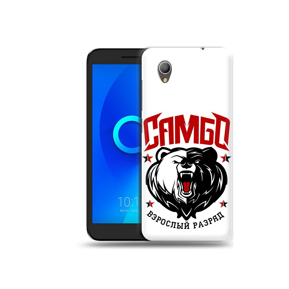 

Чехол MyPads Tocco для Alcatel 1 Единоборства Самбо медведь (PT227134.658.75), Прозрачный, Tocco