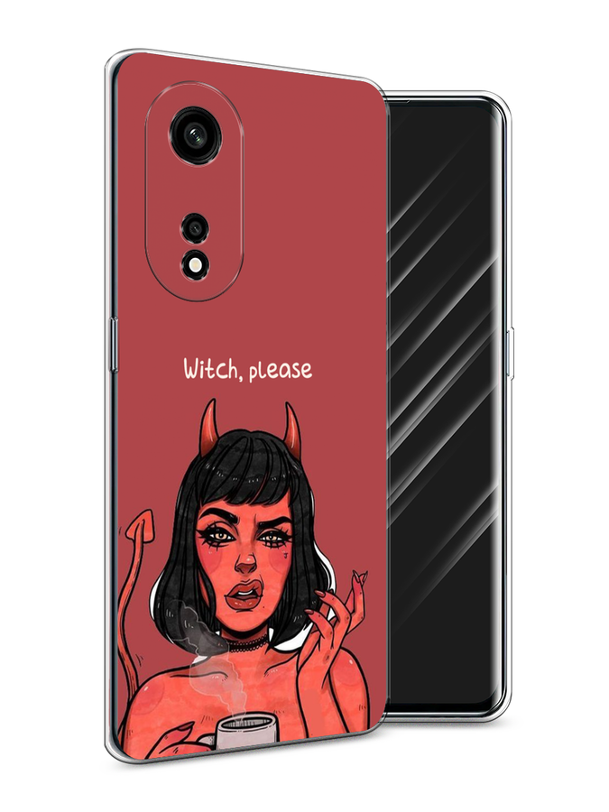 

Чехол Awog на Oppo A1 Pro "Evil Girl", Красный;черный, 2512250-6