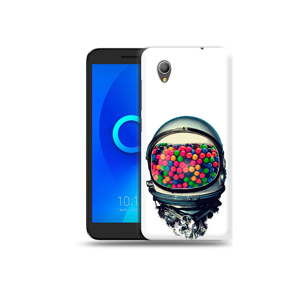 

Чехол MyPads Tocco для Alcatel 1 шлем космонавта (PT227134.658.700), Прозрачный, Tocco