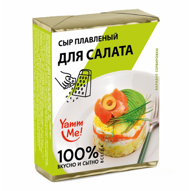 

Сыр плавленый Yamm me! для салата 90 г