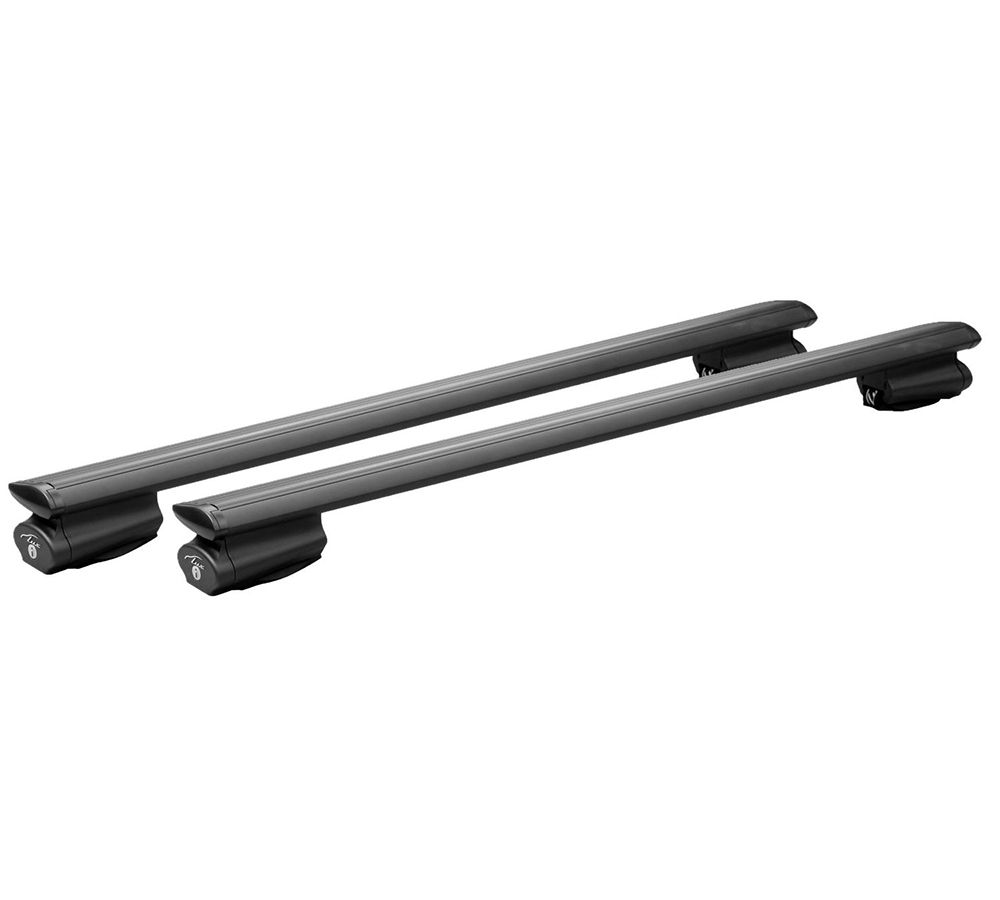 

Багажник на крышу LUX БЭЛТ черные дуги аэро-тревел (82мм) 1,2м Субару Аутбек 2010-2014, Черный