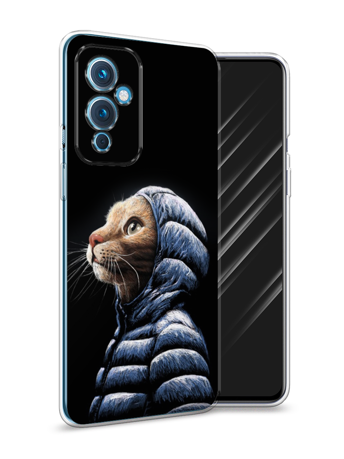 

Чехол Awog на OnePlus 9 LE2110 / ВанПлас 9 LE2110 "Кот в капюшоне", Разноцветный, 152750-2