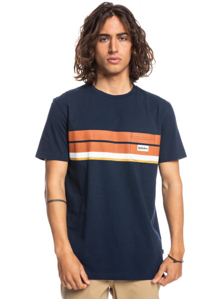 

Футболка мужская Quiksilver EQYZT06792 синяя S, EQYZT06792
