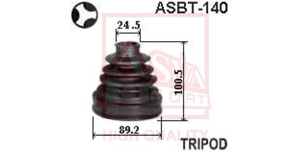 

Пыльник ШРУСа ASVA asbt140