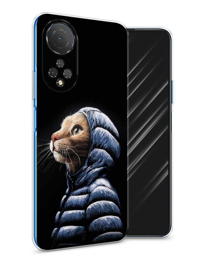 

Чехол Awog на Honor X7 2022 "Кот в капюшоне", Разноцветный, 6108850-2