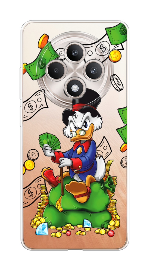 

Чехол на Oppo Reno 12F "Scrooge Richness", Черный;синий;зеленый, 2517850-1