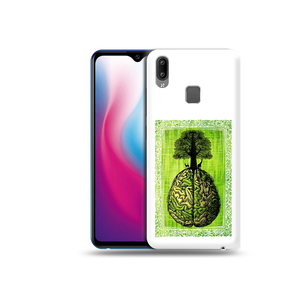 

Чехол MyPads Tocco для Vivo Y93 Lite абстракция здоровый мозг, Прозрачный, Tocco