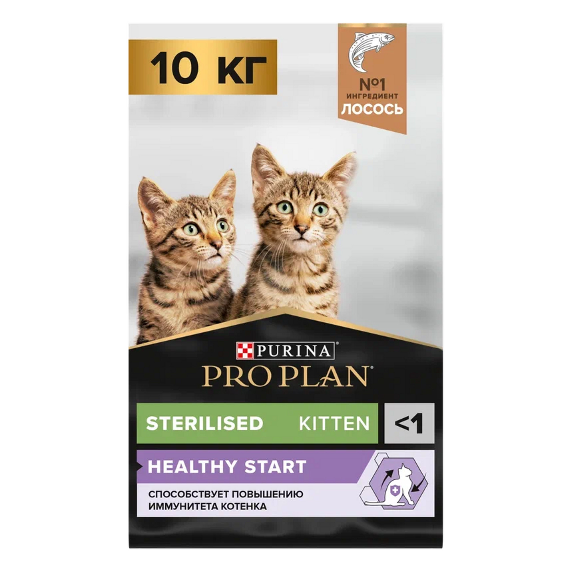 Сухой корм для котят PRO PLAN с курицей, 10 кг