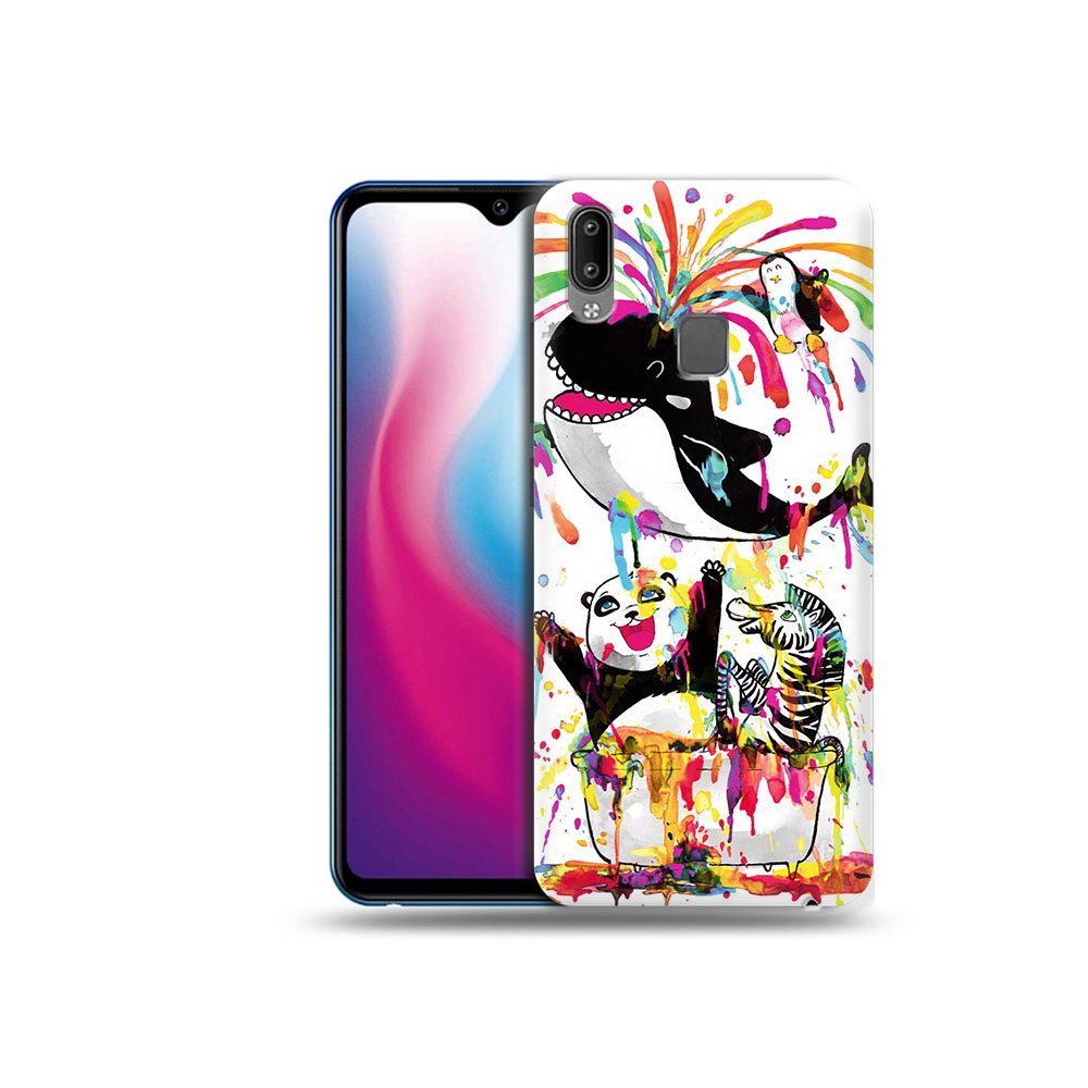 

Чехол MyPads Tocco для Vivo Y93 Lite Хиппи кит, Прозрачный, Tocco