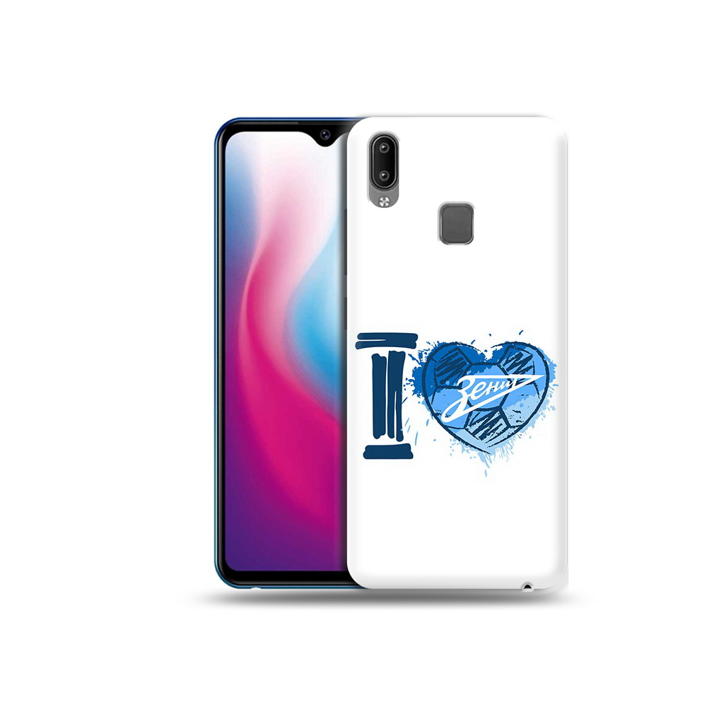 

Чехол MyPads Tocco для Vivo Y93 Lite ФК я люблю зенит, Прозрачный, Tocco