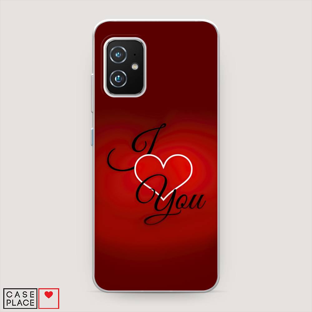 фото Чехол awog "i love you 3" для asus zenfone 8 mini