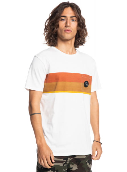 

Футболка мужская Quiksilver EQYZT06791 белая S, EQYZT06791